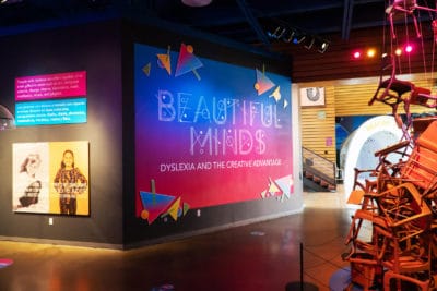 Whiteboard Exhibits title wall san Large